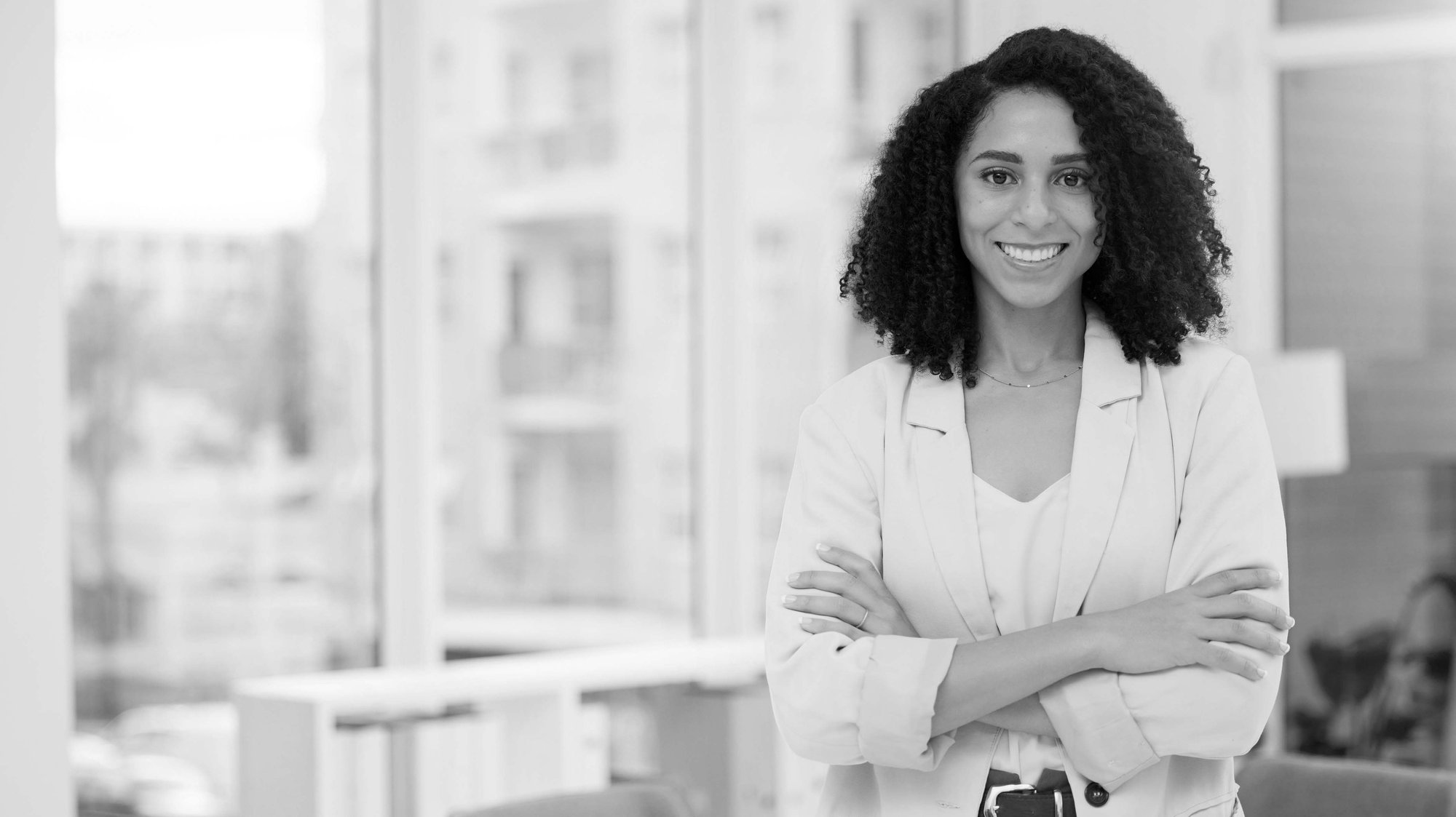 Smiling woman
