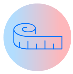 Tape measure icon