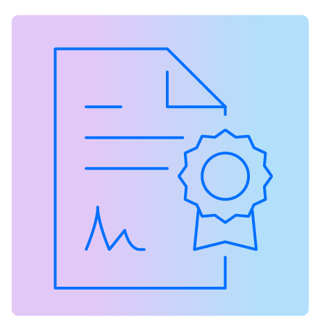 Verified report icon