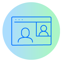 Online learning icon